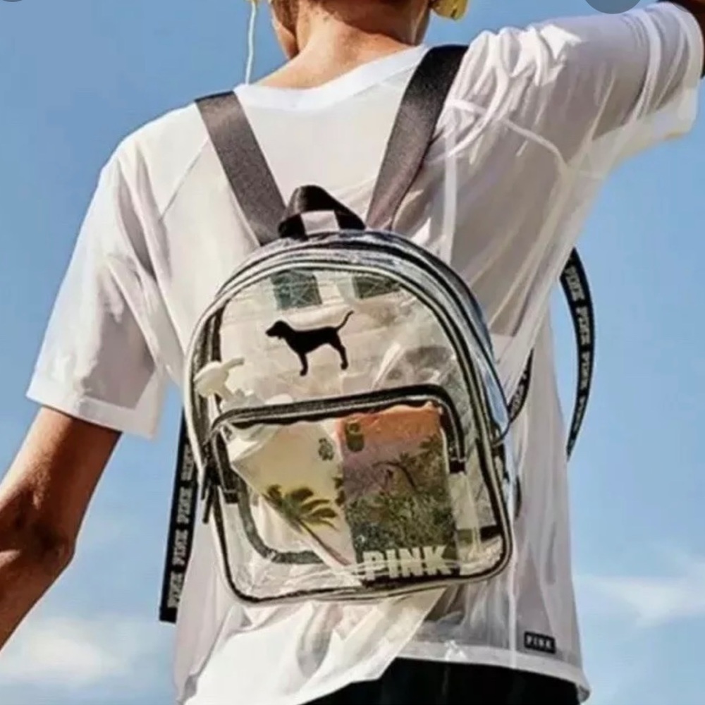 Pink Victoria secret backpack